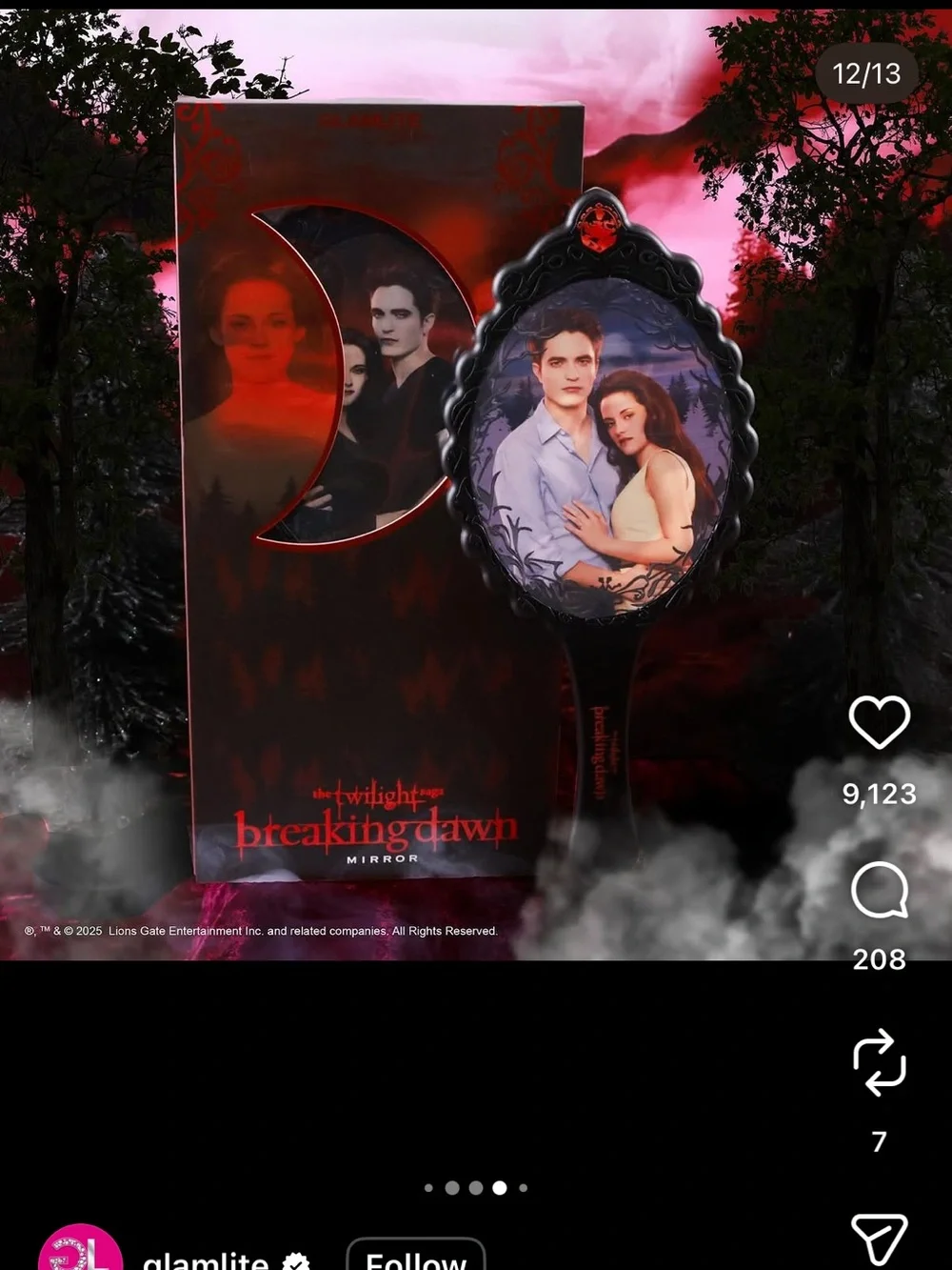 Breaking Dawn Part 1 Makeup Collection glamlite new never used amazing!!!